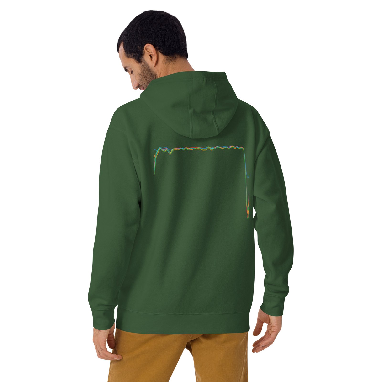 Wind - Unisex Hoodie Tempogram - Image 10