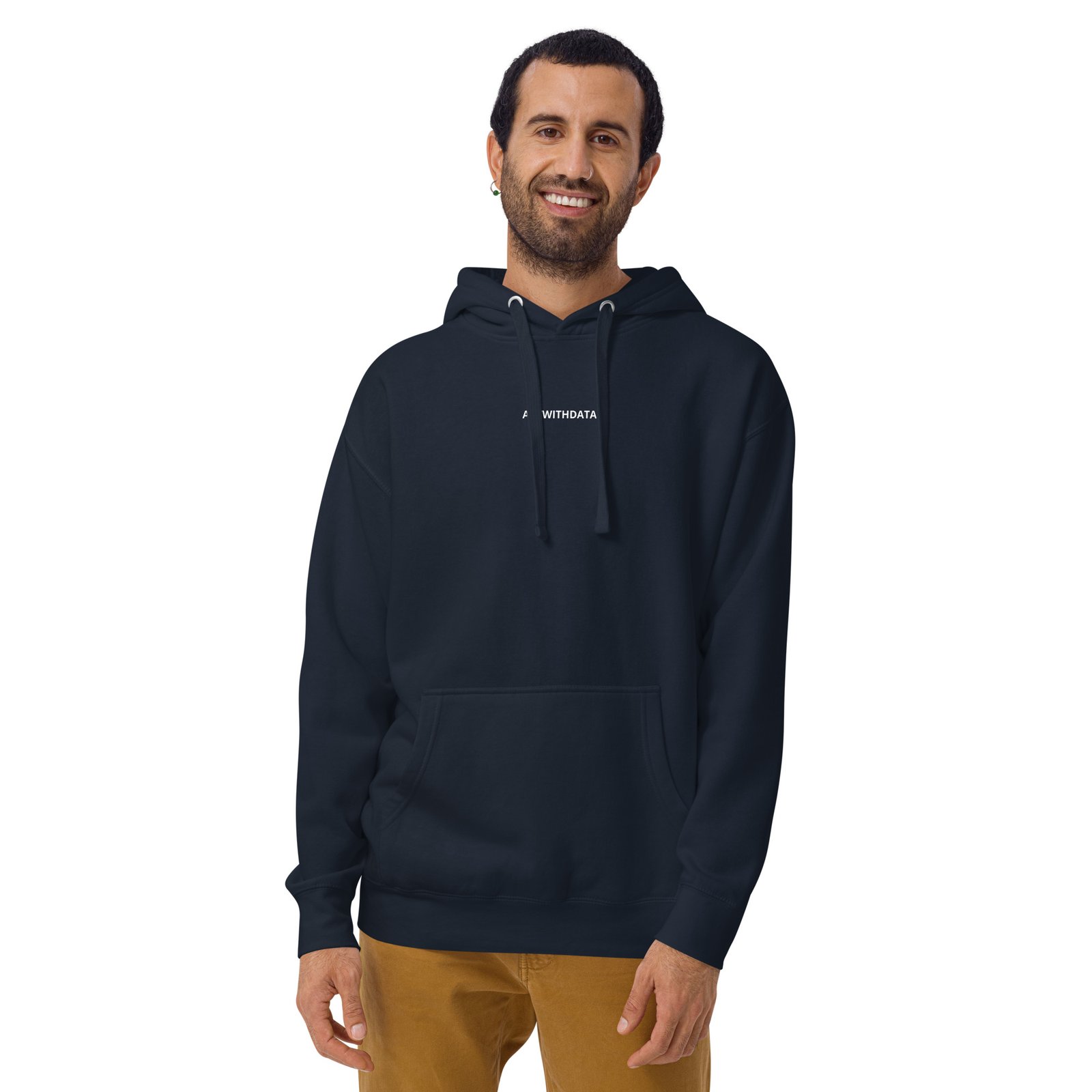 Sea - Unisex Hoodie Tempogram - Image 3