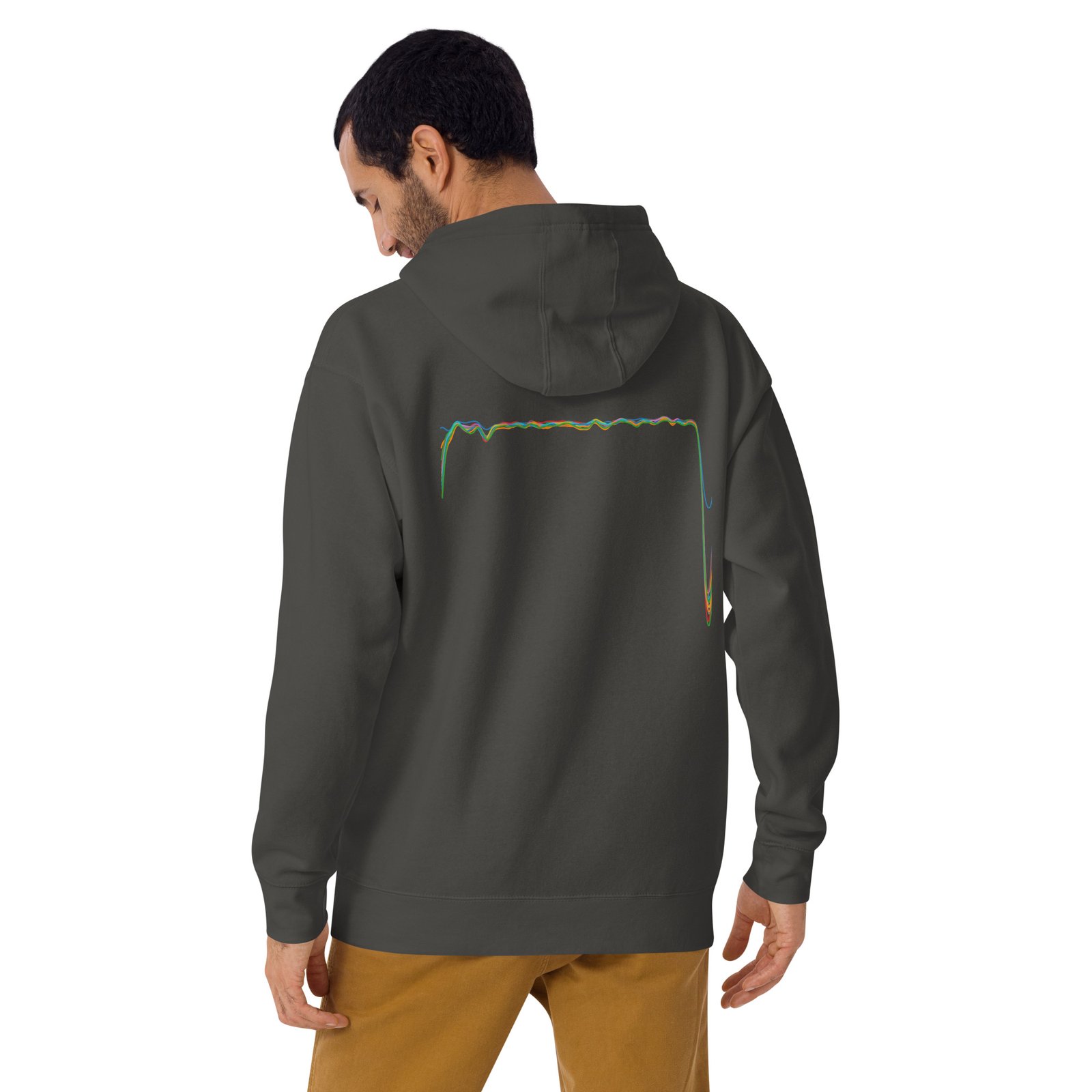 Wind - Unisex Hoodie Tempogram - Image 8